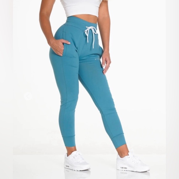 NVGTN | Steel Blue Joggers - Picture 1 of 7